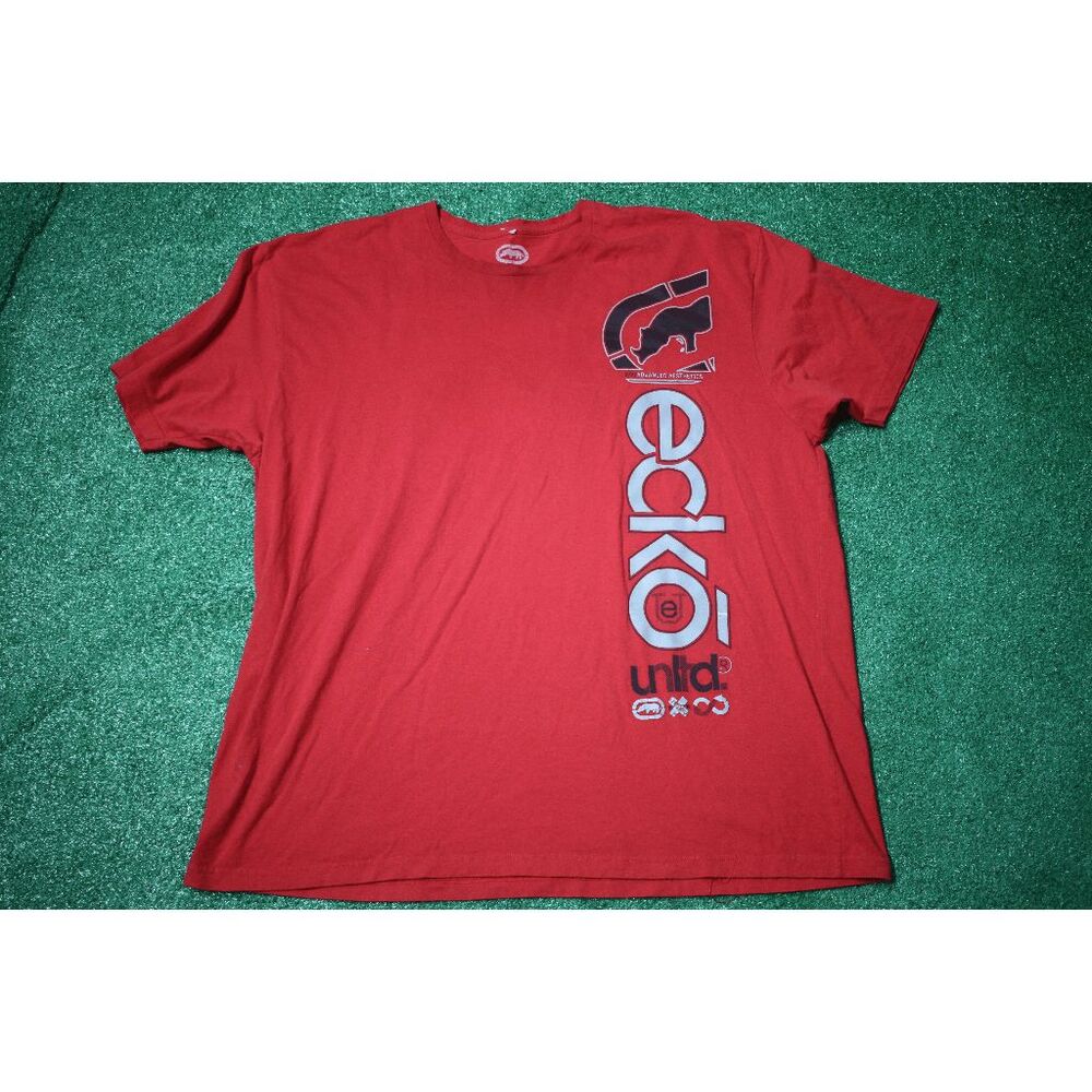 Ecko Unltd Red Graphic T-Shirt – Men's 3XL